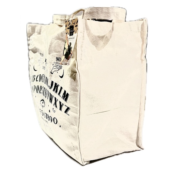 Go Eco Ciroa XL Canvas Ouija Board Shopping Bag with 6 Internal Pockets - Picture 2 of 5